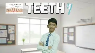 Types of Teeth | Incisors Canines Premolars Molars | Teeth Chapter | Class 4 Science