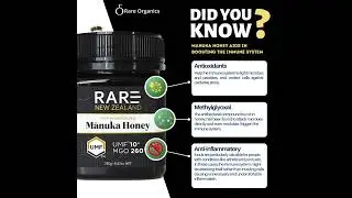 Boost your Immune system with Rare New Zealand Manuka Honey