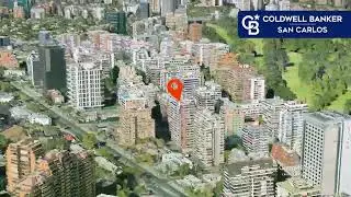 ID 33252 Departamento remodelado en Vitacura, con terraza y bodega