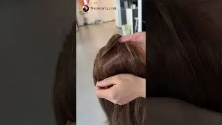 Best All One Length Human Wig For Alopecia GRP-08106 #hairloss #wigs #alopecia