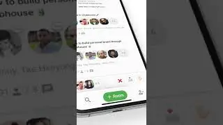 Clubhouse App Redesign - Flutter UI #shorts