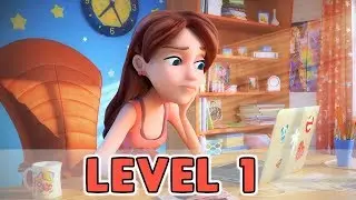 Resort Hotel: Bay Story - Level 1 (No Boosters) Walkthrough