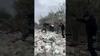 Экстренные службы проводят аварийно-спасательные работы в Вольнянске #shorts