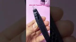 Big UV LED Light vs Mini UV Tweezer Lamp ✨#uvlamp #uvglue #lymeebeauty #sclashes #lymeebeautylash