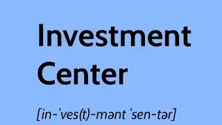 Investment Centre. Difference between Investment Centre and Profit Centre. @learneducate5912