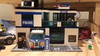 Modular Lego police station MOC