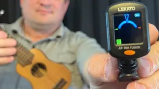 Rechargeable Guitar Tuner - Lekato
