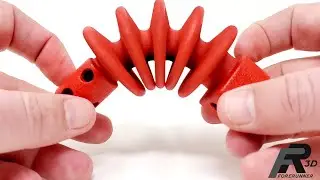 3D Printed TPU Rubber + Cerakote: Flex / Durability Test