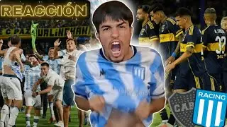 Reacci&oacute;n Racinguista🎥🎓 | Boca Juniors Vs. Racing Club | Semifinales - Liga Profesional Argentina