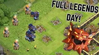 Full Legends Day With FB Yeti Furnace Smash | Live Attacks!