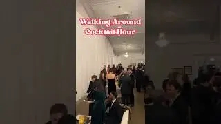 Take a stroll through cocktail hour. #fun #family #friends #dj #event #wedding #cocktailhour