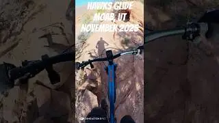 Mountain Biking Hawks Glide, Moab, UT November 2025  #mtb #mountainbike #djiosmoaction5 #moab