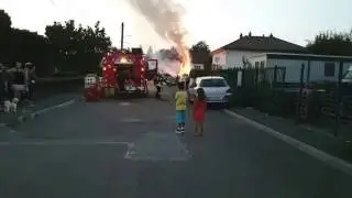 Feu &agrave; Beaucourt