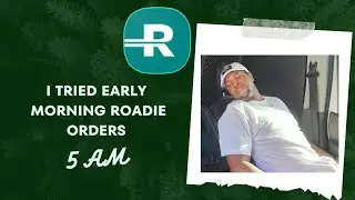 I tried Roadie early morning orders: OTR or Local, what's best for you?