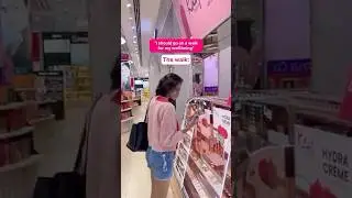POV: Going on a walk... straight into a Nykaa store 🧘&zwj;♀️🛍️