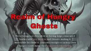 The Realm of the Hungry Ghosts  - Petavatthu - A Plane of Misery
