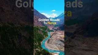 The Golden Road to Eagle Nest 🇵🇰#EagleNest #HunzaValley #GilgitBaltistan