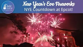 New Year's Eve Countdown Fireworks Show At Epcot