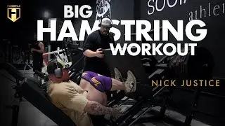 Big Hamstring Workout with IFBB Pro Nick Justice | HOSSTILE