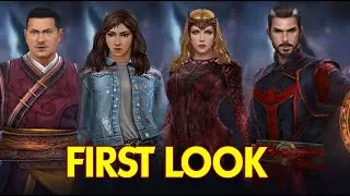 All Uniforms From Doctor Strange in the Multiverse of Madness Update - MARVEL Future Fight