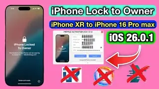 iOS 26.0.1 iCloud Bypass A12+ iPhone XR to iPhone 16 Pro Max