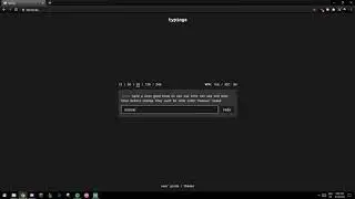 [[ASMR]] 190wpm 60 second typings.gg run screenrec with audio - 