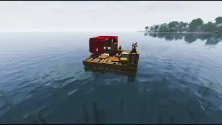 Minecraft: How to Build a Easy Survival Raft | Starter House | #5 (Tutorial)