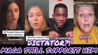 MAGA Is Calling Trump a Dictator & Still Supporting Him 👉🏾This Is Why People Say MAGA Is a Cult