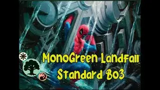 MonoGreen Landfall Standard OM1 Bo3 | Gameplay en Espa&ntilde;ol Mtg Arena