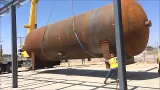 MACC Tank Installation at the Midland Spaceport