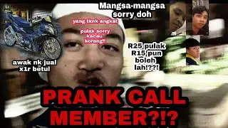 PRANK CALL MEMBER!! ADA NK JUAL MOTO MATT!?TAPI ADA YANG MACAM&hellip;.?!!