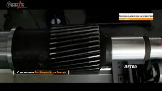 How to use laser cladding for motor rotors#cladding  #welding  #laser  #motor  #rotor