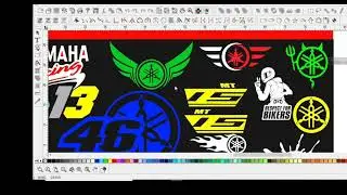 yamaha bike free flexi sticker file////download