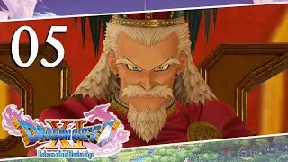 Встреча с королём Карнелианом &mdash; Dragon Quest XI (игра вслепую)