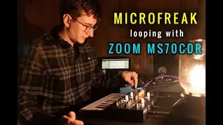 MICROFREAK LOOPING with ZOOM MS70CDR