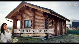 Zlat&aacute; Br&aacute;na REAL: NA PREDAJ chalup&aacute;rsky sen - Zrub v tichej lokalite pri jazere, obec Ko&scaron;, Prievidza