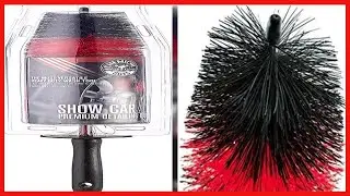 Deep Wheel Cleaning Made Easy With The Chemical Guys Show Car Wheel And Rim Brush