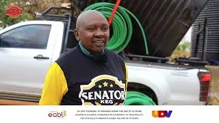 Senator Keg  Donation Of Water Tanks To Mtito Andei Community Initiative