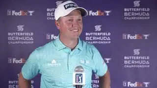 MJ Daffue Thursday Flash Interview 2022 Butterfield Bermuda Championship &middot; Round 1