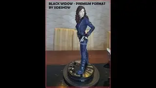 Unbox e review Black Widow - Iron Man 2 - Premium Format by Sideshow