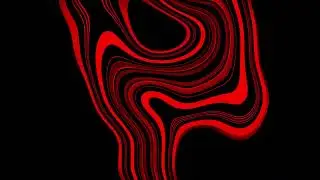 Red Liquid Psychedelic Loop Background | Seamless Animated Website Backdrop