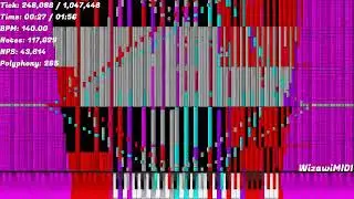 [Arts MIDI] Paprika's Aua Ah Community Merge (Audio Version) | 12,17 mil. notes