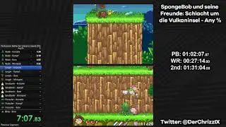 Nicktoons: Battle for Volcano Island DS Speedrun - Any% - 34:55.73