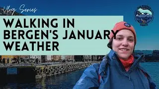 Walking in Bergen's January Weather | The Hidden North Vlog Series