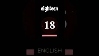 Improve Your English Through Pictures and Videos | Level 1 | Names of numbers