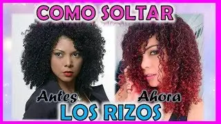 SOLTAR LOS RIZOS: De cabello apretado a suave y suelto🔴 YOLIANA GAMBOA
