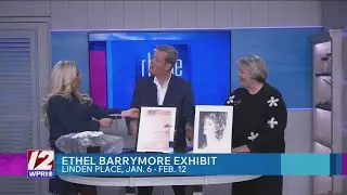 Barrymore and Bristol Exhibit at Linden Place - The Rhode Show