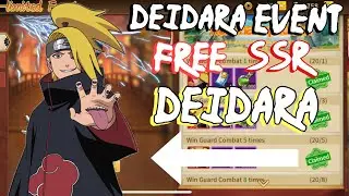 *NEW* FREE SSR-Rank Deidara Event In God of Shinobi: Rebirth!!!!!