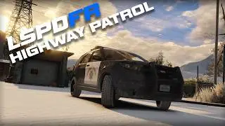 LSPDFR - Highway Patrol in the Snow