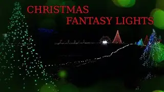 Christmas fantasy lights in Spanaway Washington state